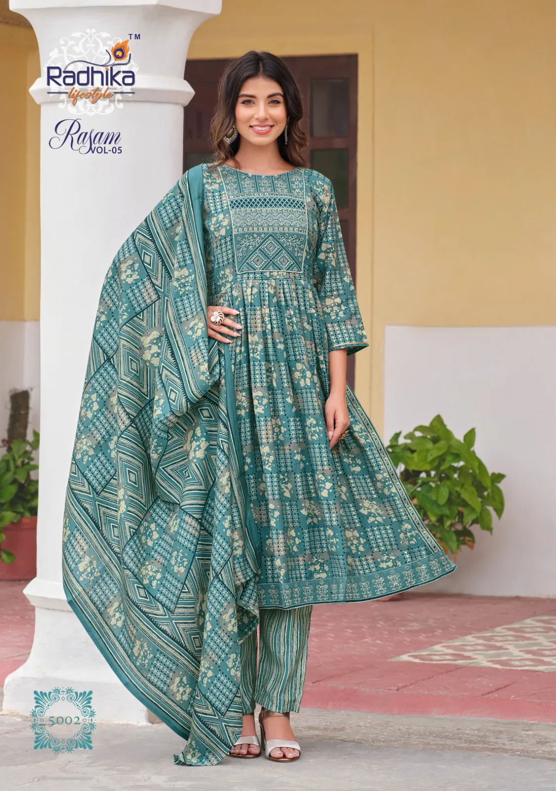 Rasam Vol 5 By Radhika Readymade Suits Catalog